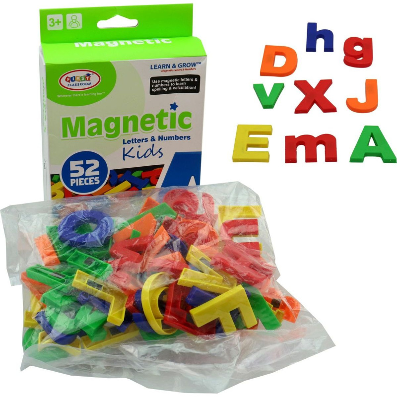 MaDe Magnety, písmena, 52 dílků