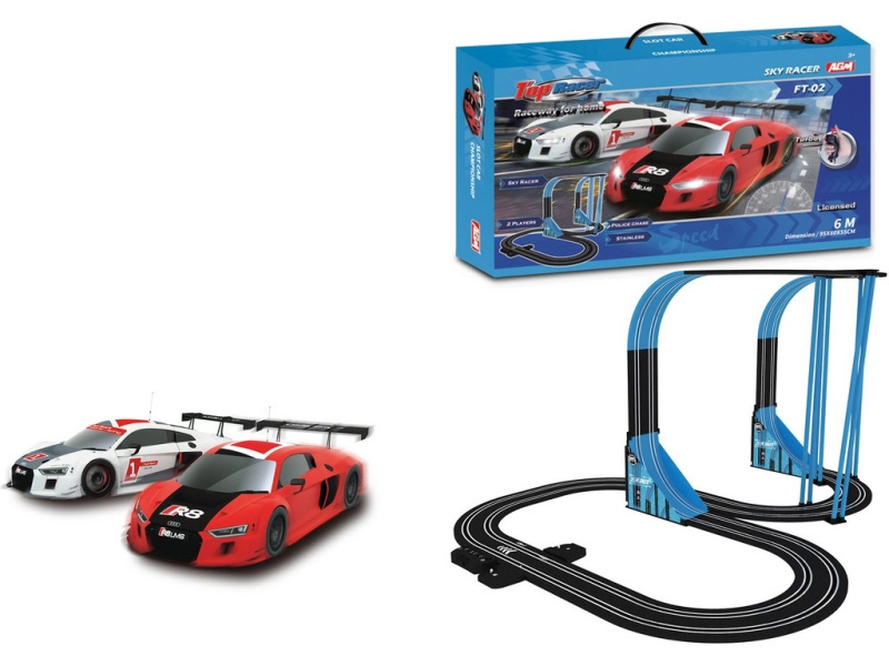 Autodráha s loopings 600 cm