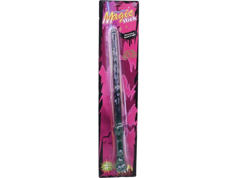 Kouzelnická hůlka se světlem a zvukem 36 cm