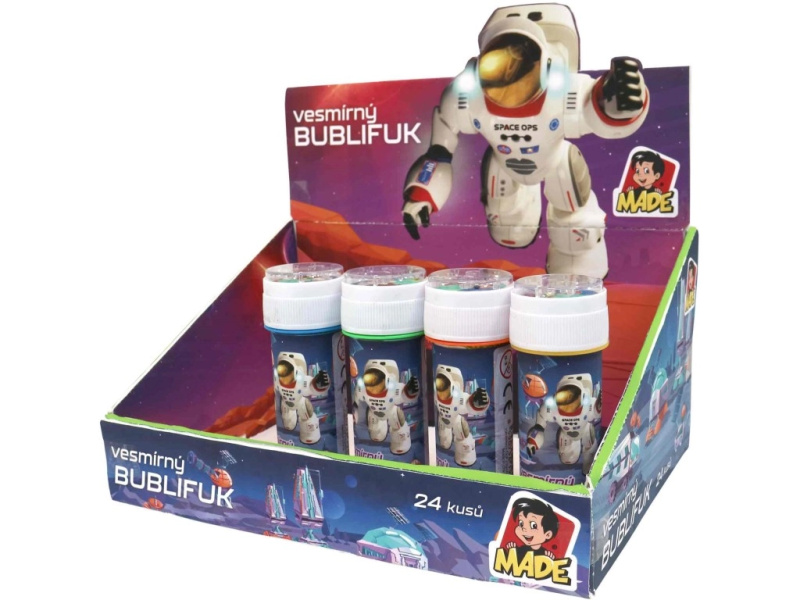 Bublifuk astronaut český design
