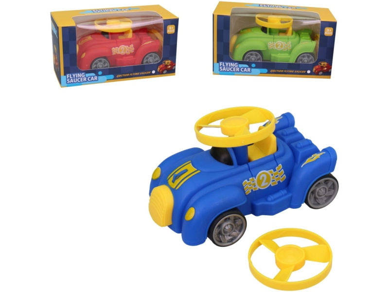 Auto s vystřelující vrtulkou pro děti