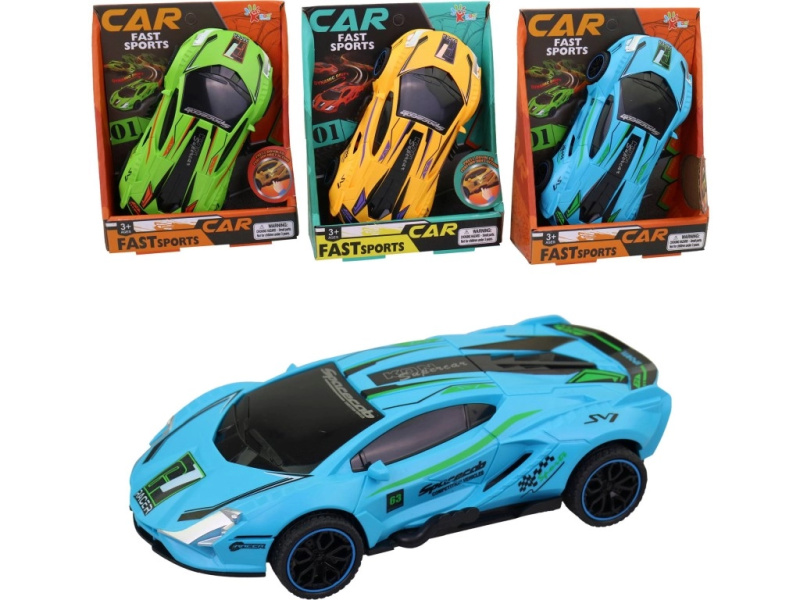 Závodní auto hračka 16 cm