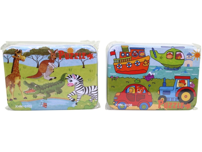 Dřevěné puzzle pro děti