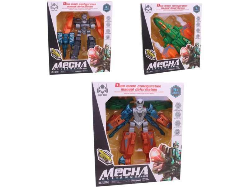 Robotická figurka pro kluky, 3 druhy