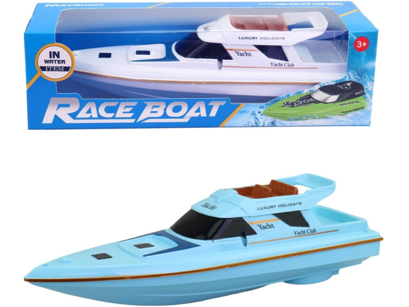 Plastová jachta pro děti 27 × 8 × 7 cm