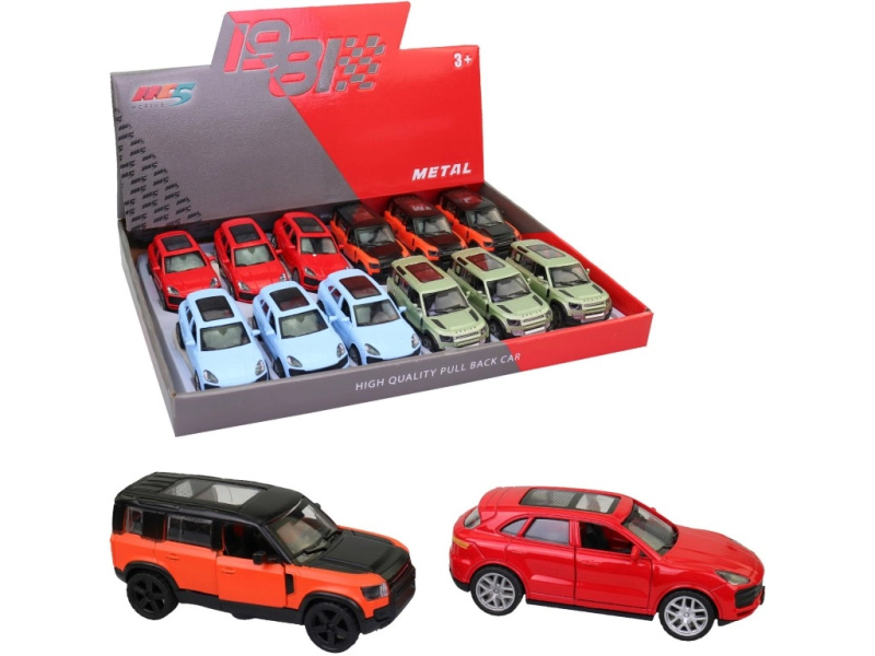 Sada autíček 1:43 v display boxu pro děti