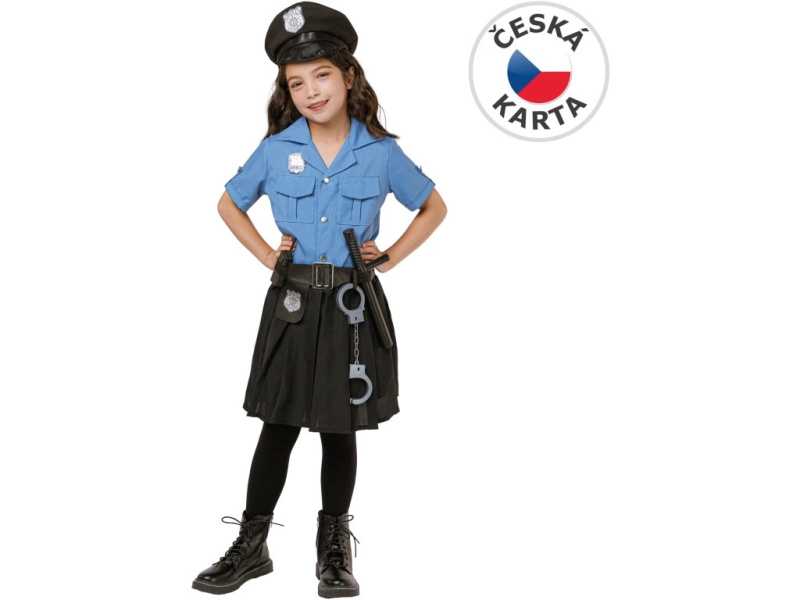 Kostým Policistka pro Dívky 120-130 cm