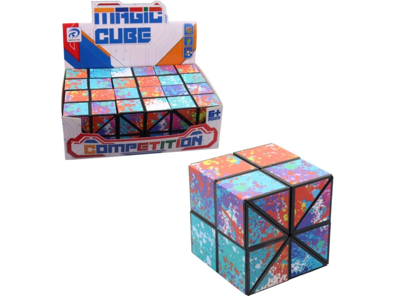 Magická kostka 6 ks v display boxu