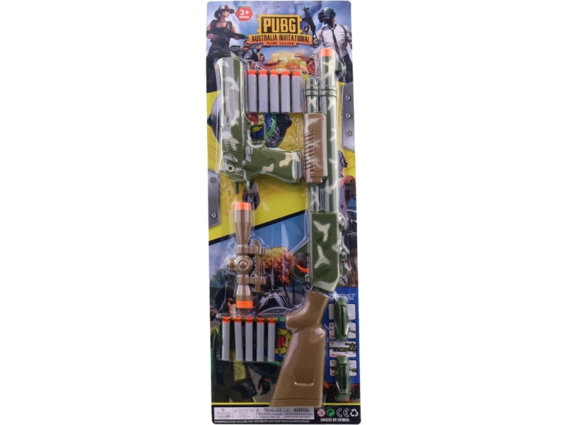 Herní samopal s příslušenstvím pro děti