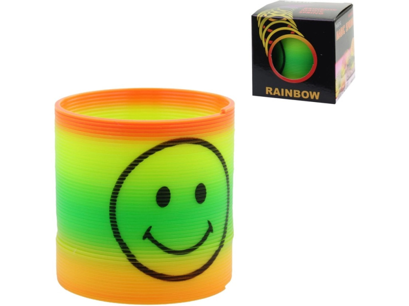 Pružinový smajlík – veselá skákací hračka pro děti
