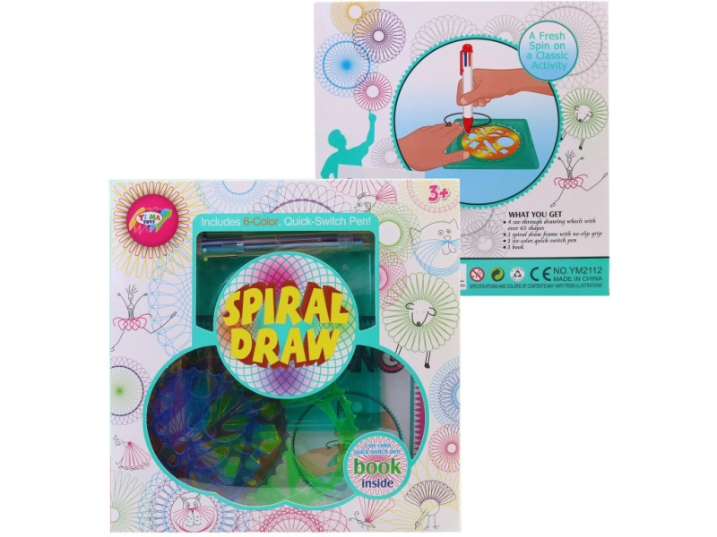 Kreslící šablony z plastu 24 × 24 cm pro děti