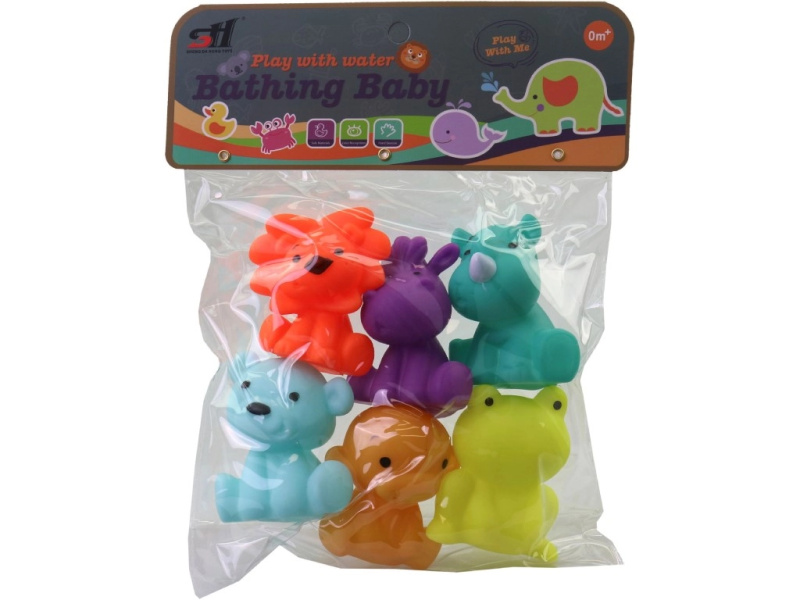 Sada stříkajících zvířátek do vany pro děti