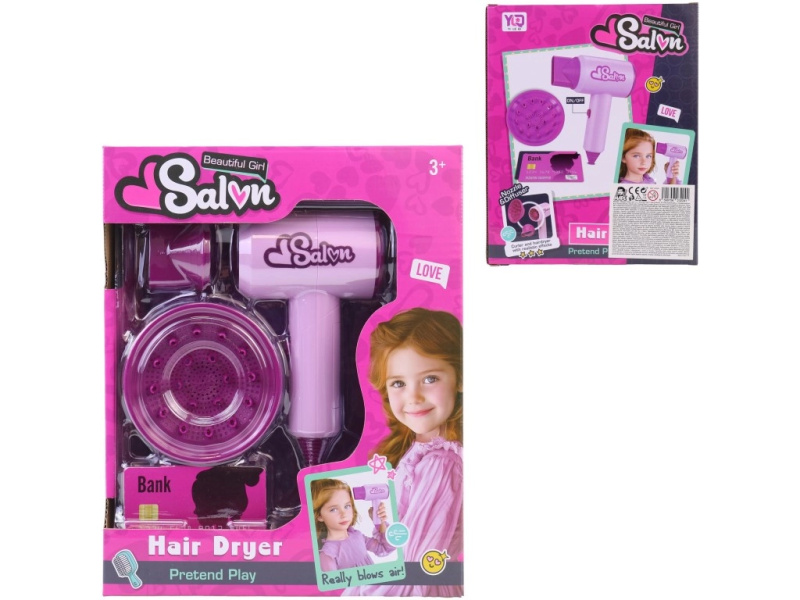 Kadeřnická souprava na baterie pro děti
