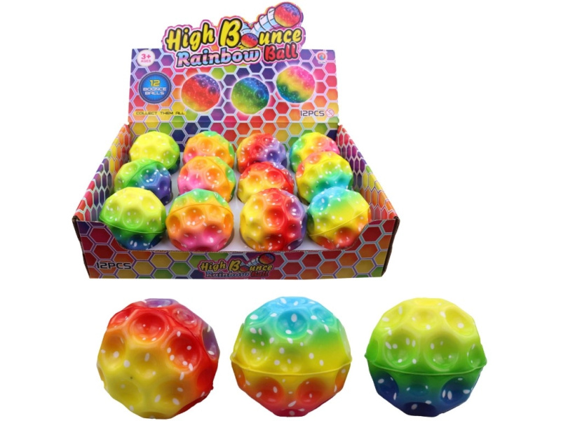 Barevné míčky pro děti 12 ks