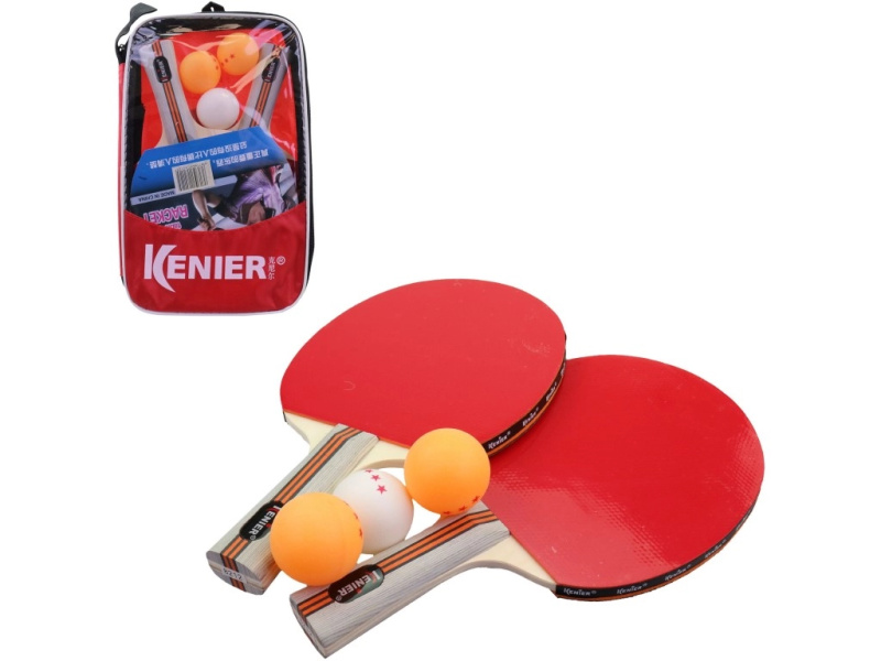 Ping pong set s raketami a 3 míčky