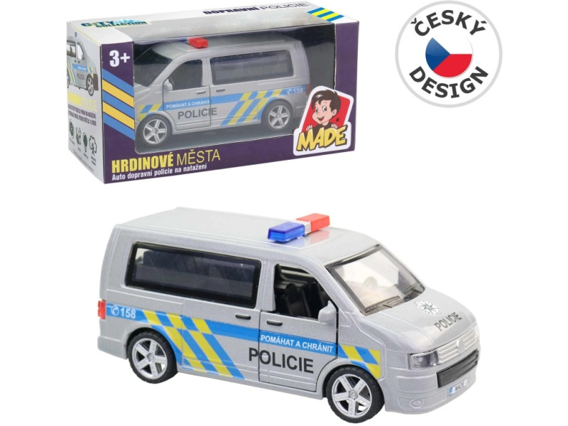 Policejní dodávka CZ design