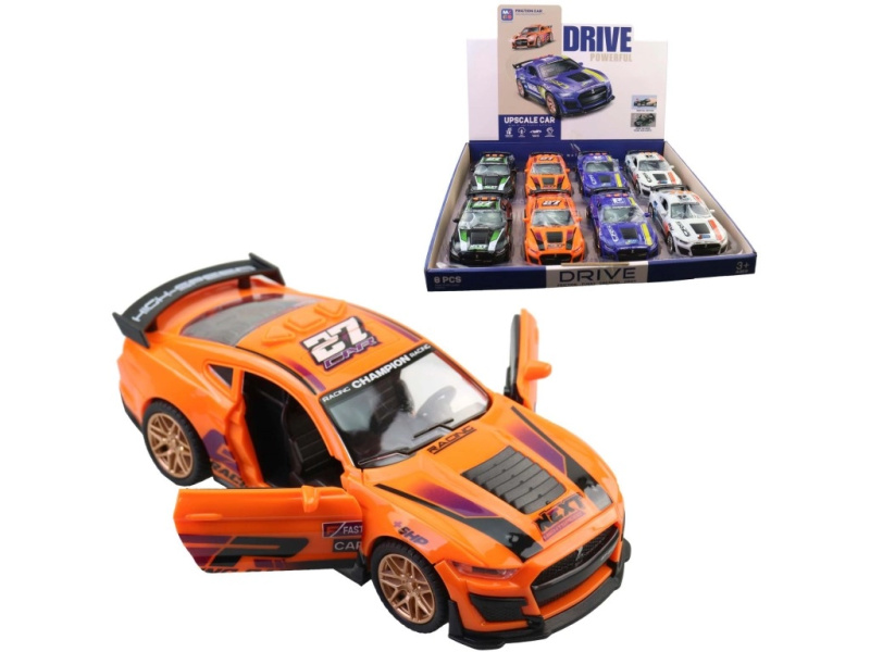 autíčko na baterie v displej boxu, 8 ks