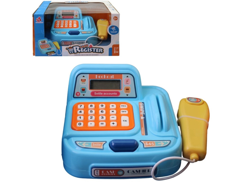 Pokladna na baterie pro děti