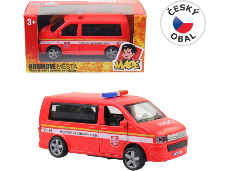 Hasičská dodávka CZ Design