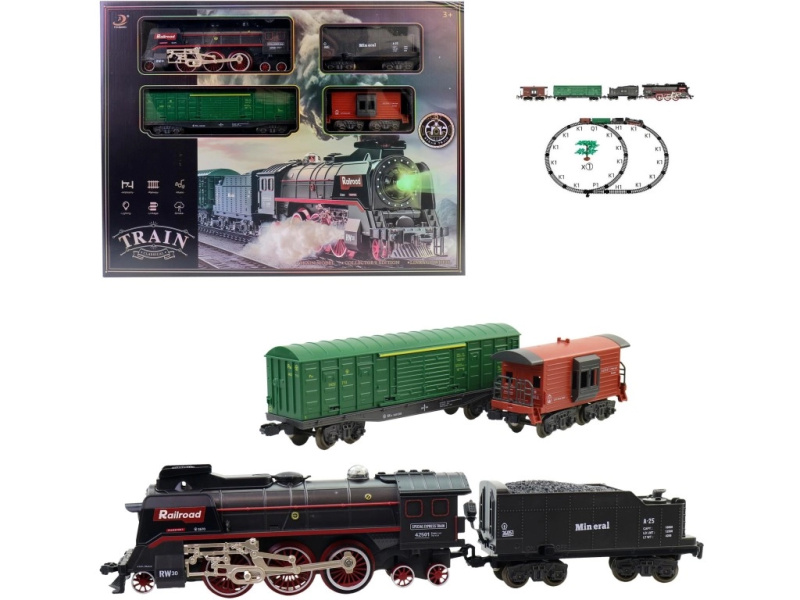 vlaková souprava na baterie pro děti 3+