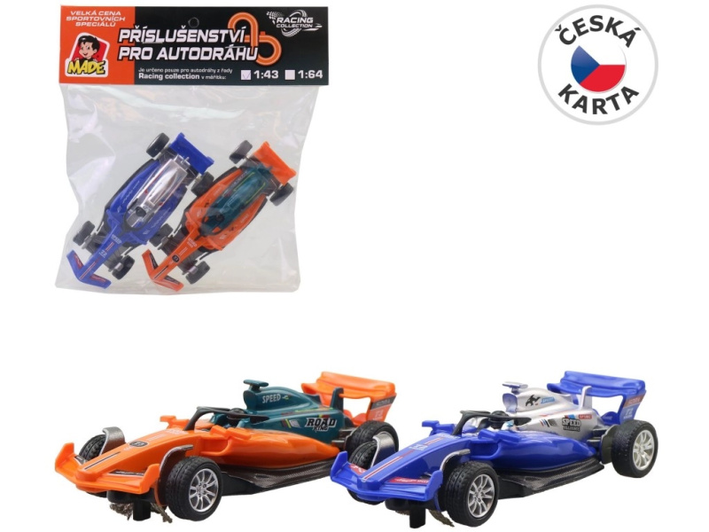 Náhradní formule pro autodráhu 1:43 – 2 ks