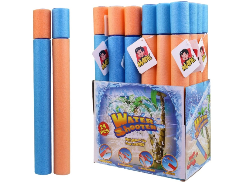 Vodní pěnová pumpa 38 cm – sada 24 ks v displej boxu