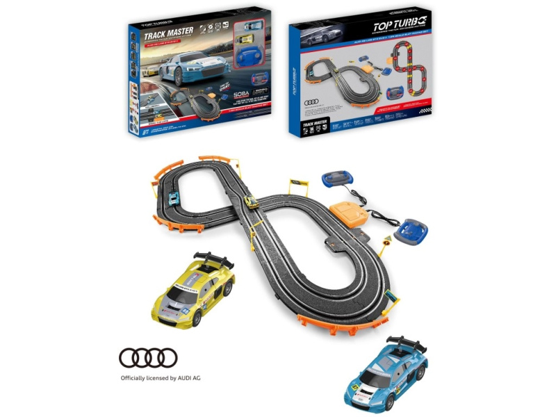 Autodráha Audi na baterie 97 × 66 cm