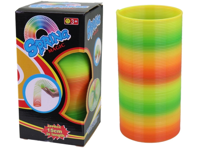 Plastová pružina pro děti 15 cm