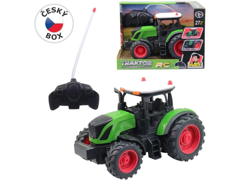 Farmářský traktor na dálkové ovládání 22 cm