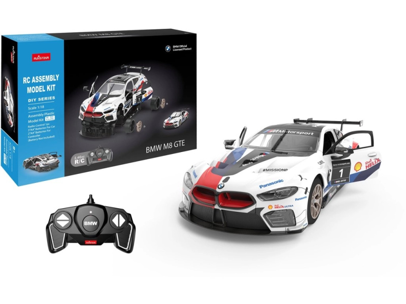 R/C stavebnice BMW M8 GTE v měřítku 1:18