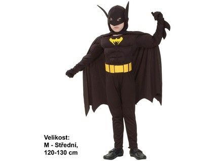 Made Dětský kostým Batman vel. M