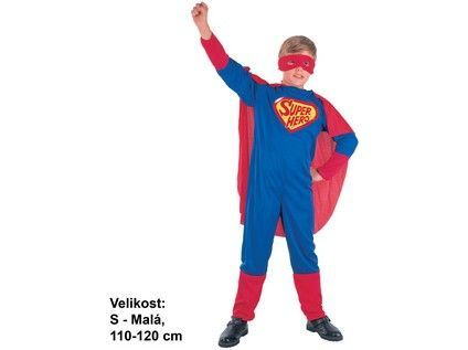 Made Dětský kostým Super hrdina 110-120cm