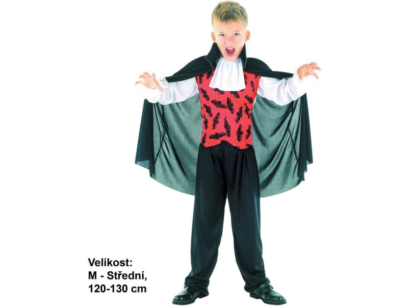 Kostým na karneval Upír pro děti