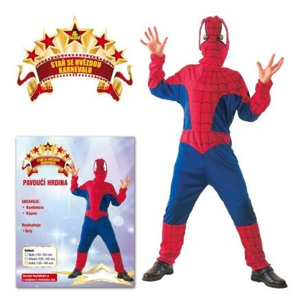 Šaty na karneval - pavoučí hrdina