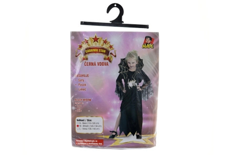Kostým Černá vdova, M