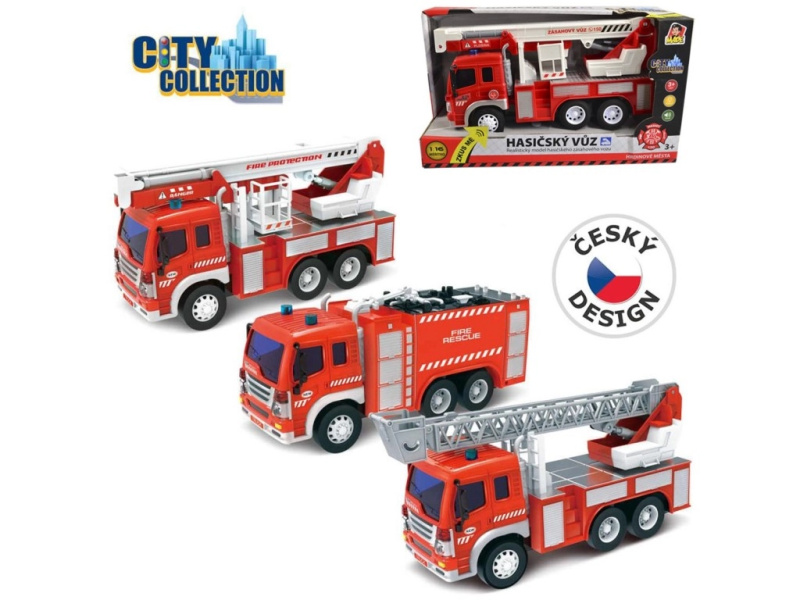 Hasičské auto City Collection na baterie