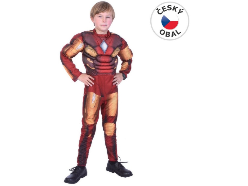 Dětský kostým na karneval Ironman 130 - 140 cm