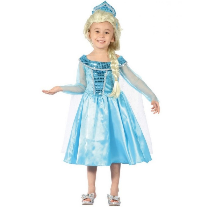 Šaty na karneval - ledová královna