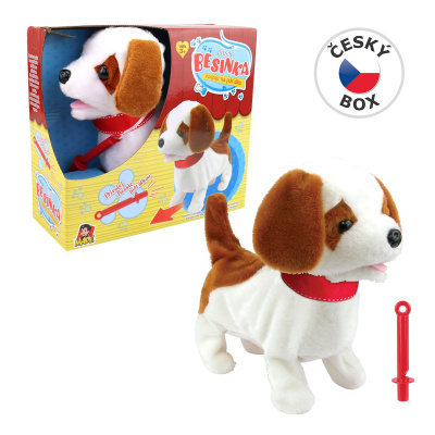 Pejsek Besinka s píšťalkou