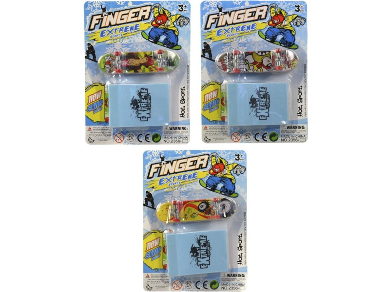 Fingerboard s rampou 9 cm