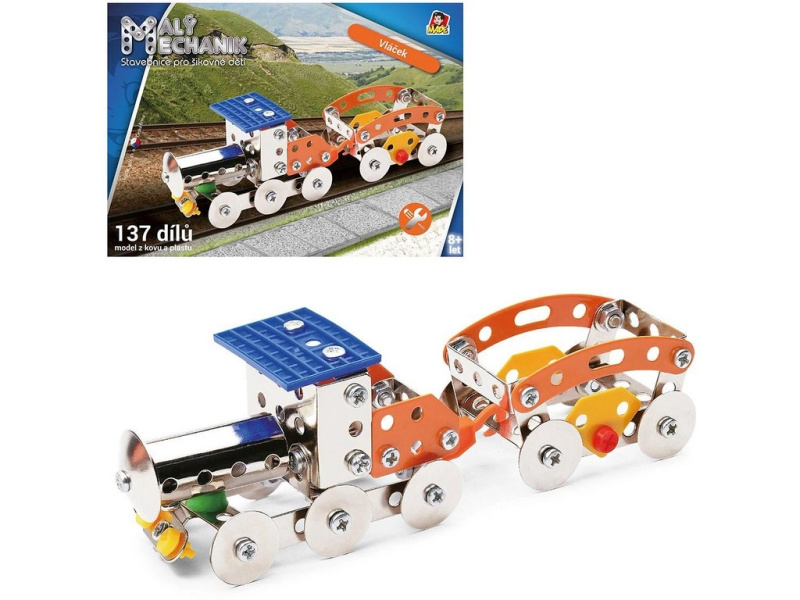 Dětská stavebnice Malý mechanik vláček