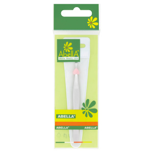 Abella TW-2A Pinzeta šikmá s pouzdrem