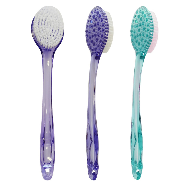 Koupelový kartáč, různé barvy, 1 ks, 37 x 7 x 3,5 cm