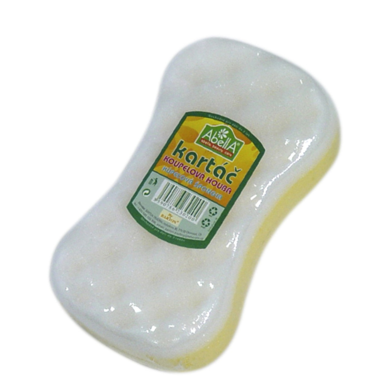 AbellA Houba koupelová 18 x 9 x 5 cm, žlutá