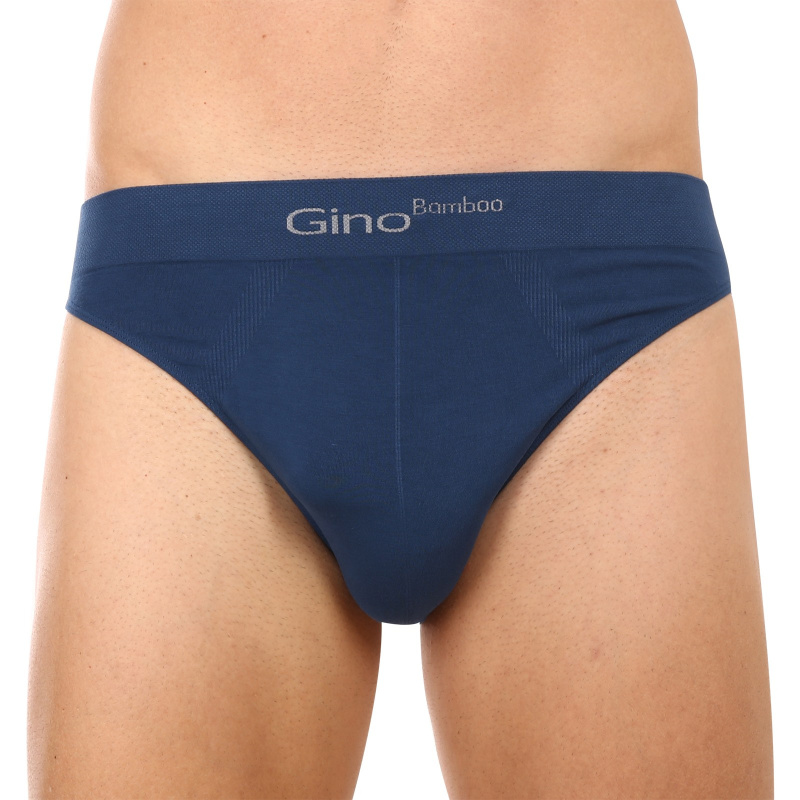Pánské slipy Gino bambusové petrol (50003) M