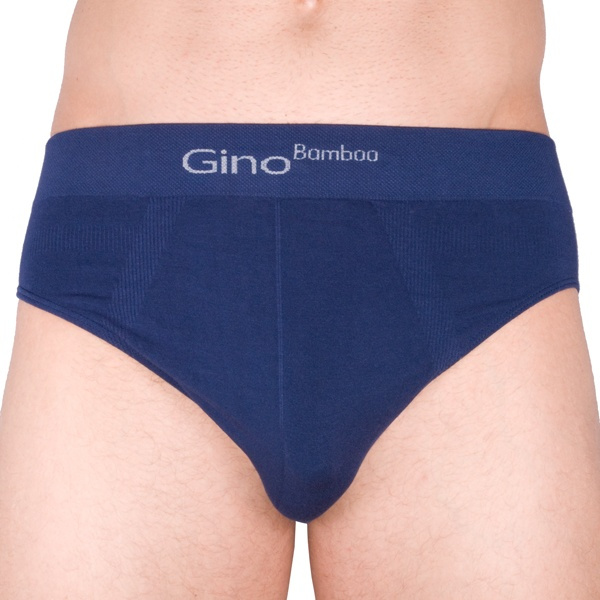 Pánské slipy Gino bambusové modré (50003) M