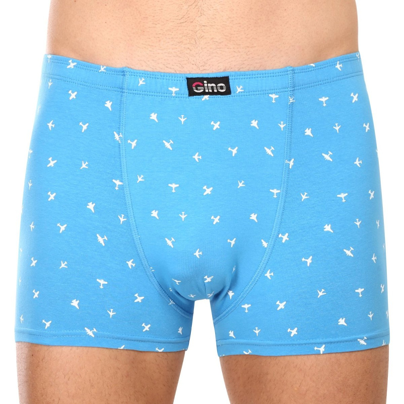 Pánské boxerky Gino modré (73114) M, trenky / trenýrky