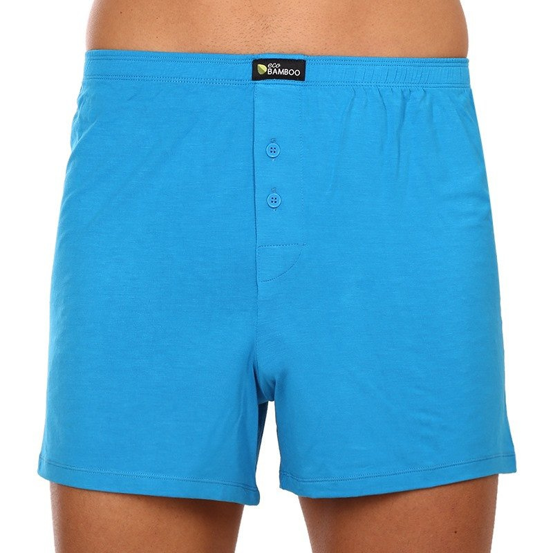 Pánské trenky Gino bambusové modré (75194) XL, trenýrky