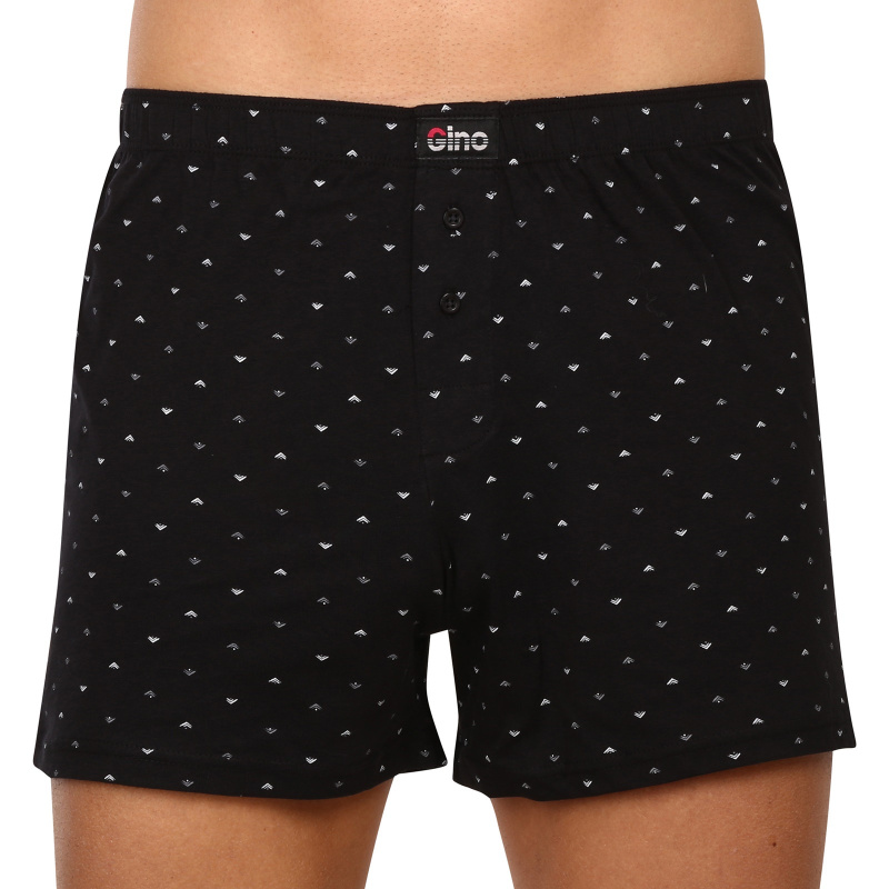Pánské trenky Gino černé (75178) XL, trenýrky