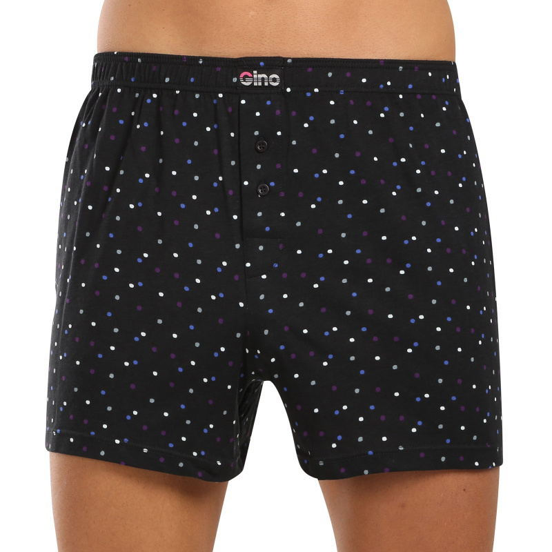 Pánské trenky Gino vícebarevné (75202-DxGLYM) L, trenýrky